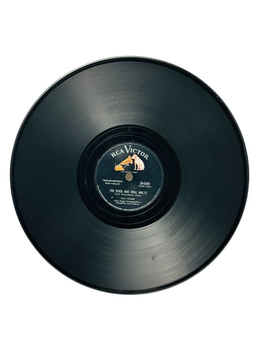 Kay Starr The Rock And Roll Waltz 78 RPM Shellac 10 Inch RCA Victor 20-6359 VG+